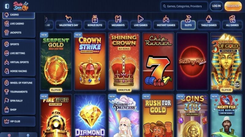 DudeSpin Casino Review