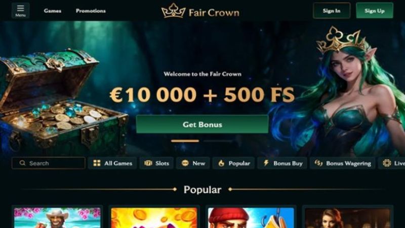 Faircrown Casino Review