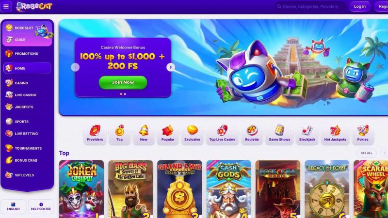 Robocat Casino Review